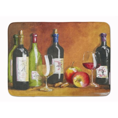 Carolines Treasures Wine by Malenda Trick Machine Washable Memory Foam Mat TMTR300ARUG